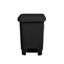 COD 7723 LIXEIRA CPEDAL PRETA 25L